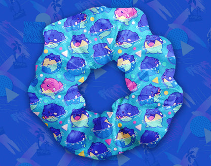 Splashing Spheal Scrunchie