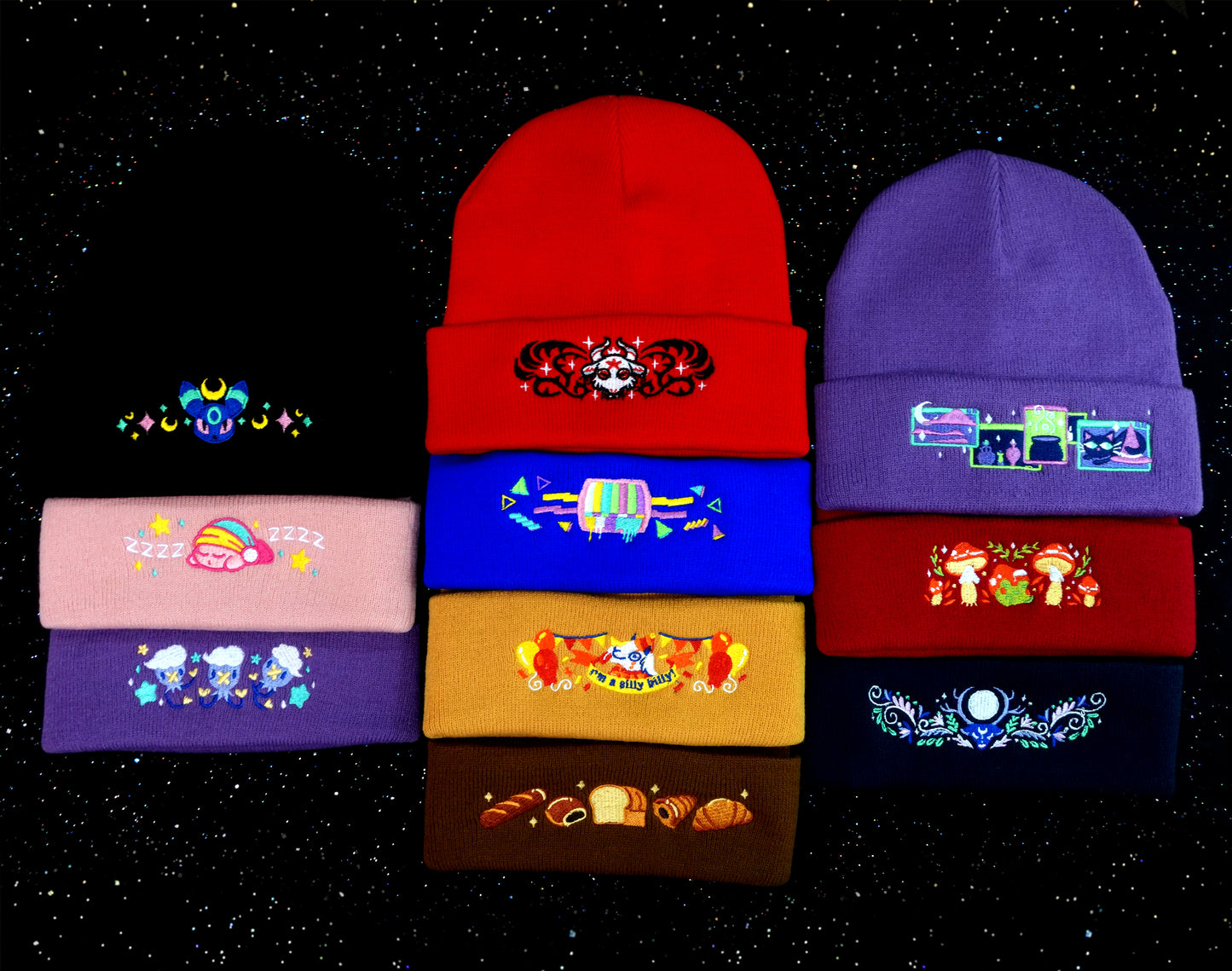 Toadstools Beanie