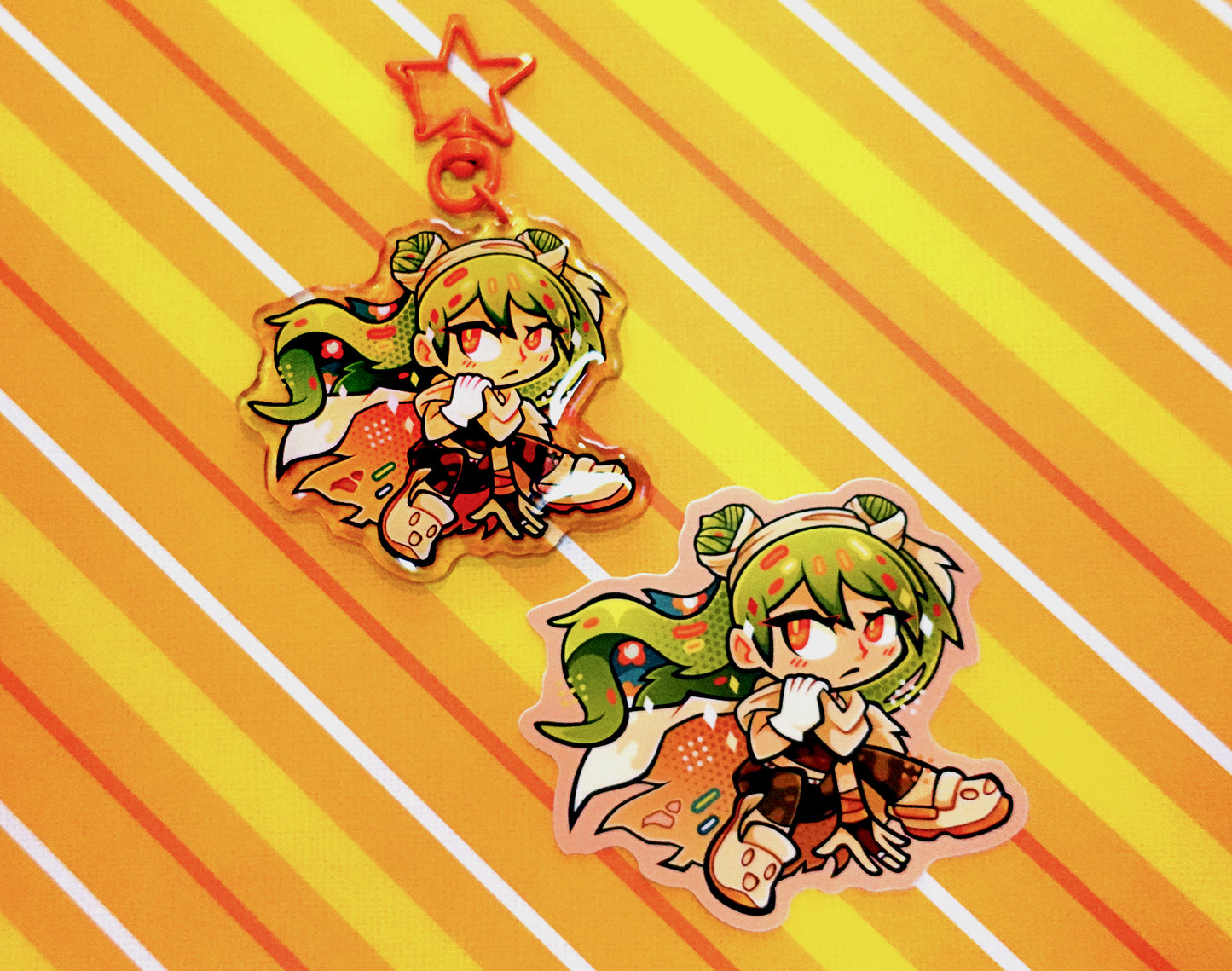 Ground-Type Miku 2.5" Acrylic Charm