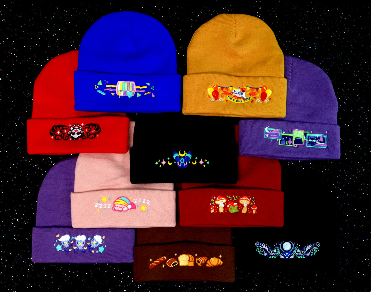 Toadstools Beanie
