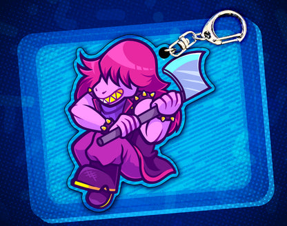 Susie 2.5" Acrylic Charm