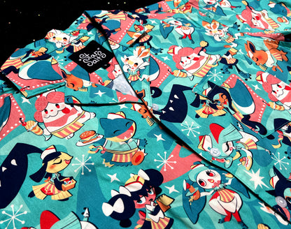 Pikachu's Diner Button Up Shirt