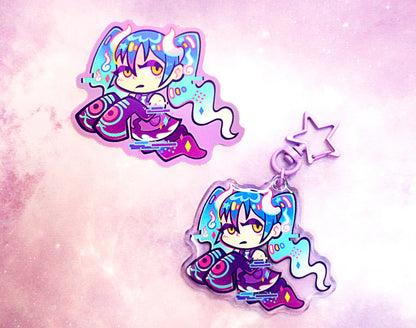 Ghost-Type Miku 2.5" Acrylic Charm