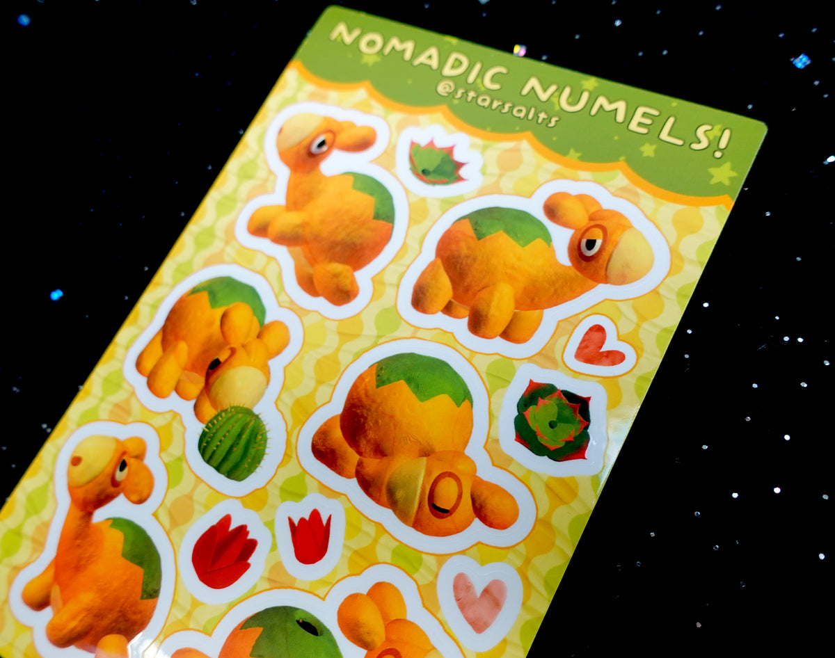 Numel Nomads Sticker Sheet