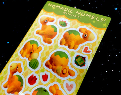 Numel Nomads Sticker Sheet