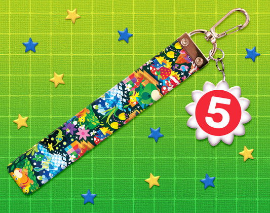 Pikmin Garden Lanyard Wristlet