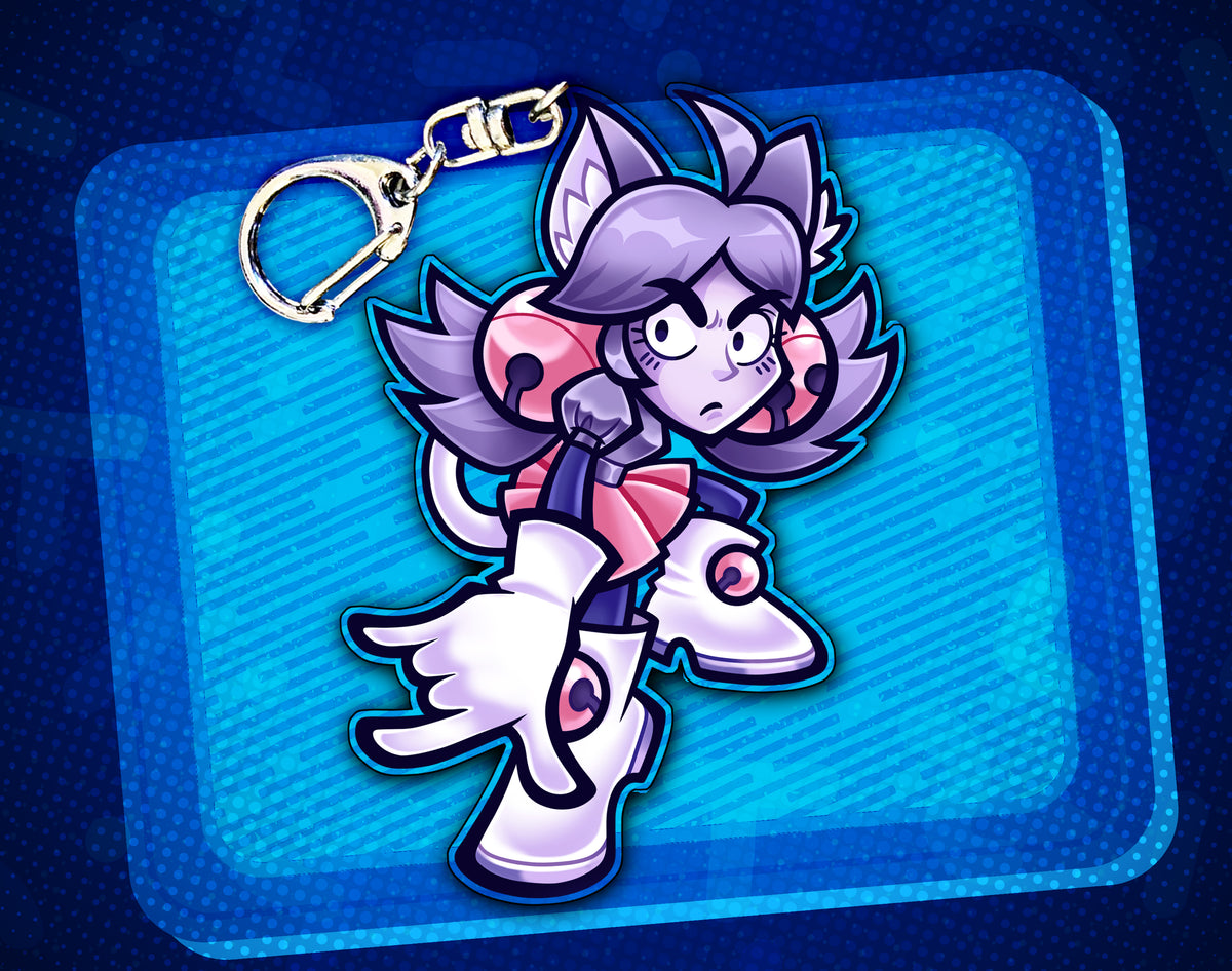 Pink's Ghost 2.5" Acrylic Charm