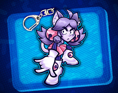 Pink's Ghost 2.5" Acrylic Charm