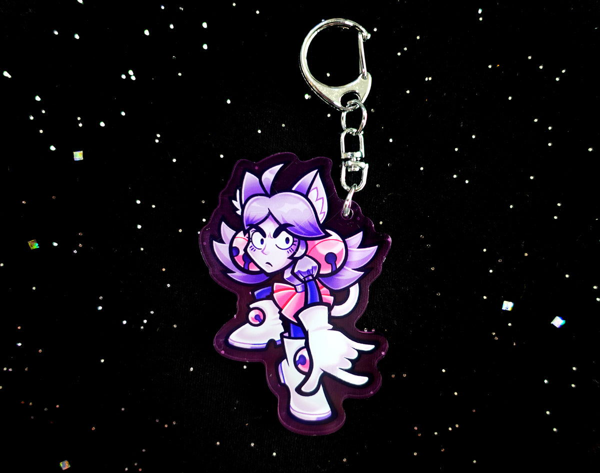Pink's Ghost 2.5" Acrylic Charm