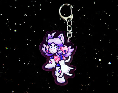 Pink's Ghost 2.5" Acrylic Charm
