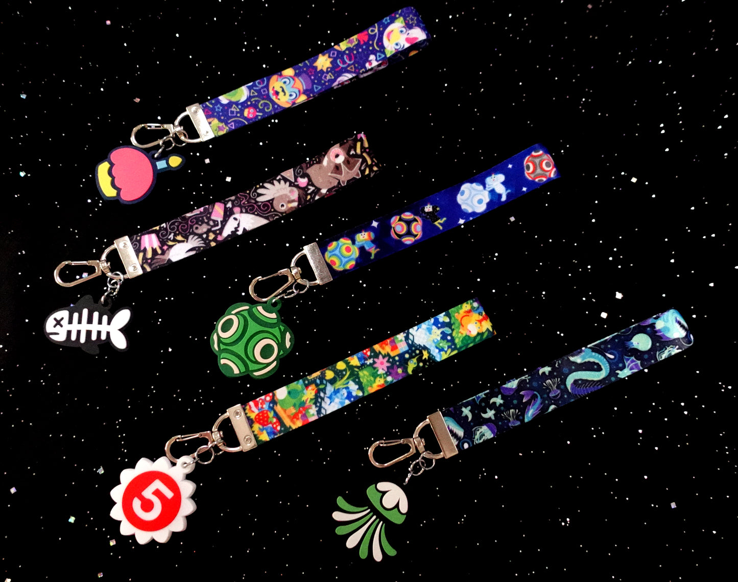 Security Breach Lanyard Wristlet