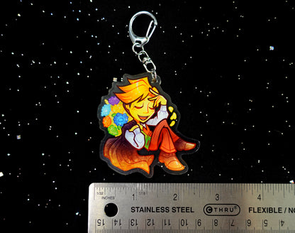 Orange 2.5" Acrylic Charm