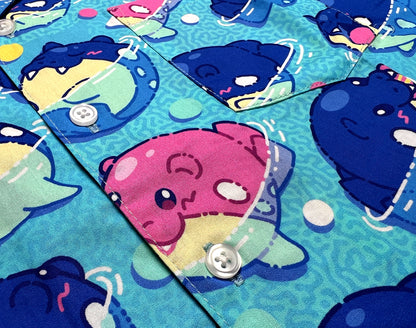 Splashing Spheal Button Up Shirt