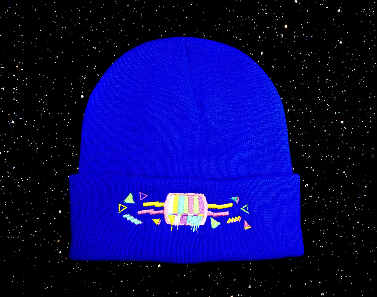 TV Static Beanie