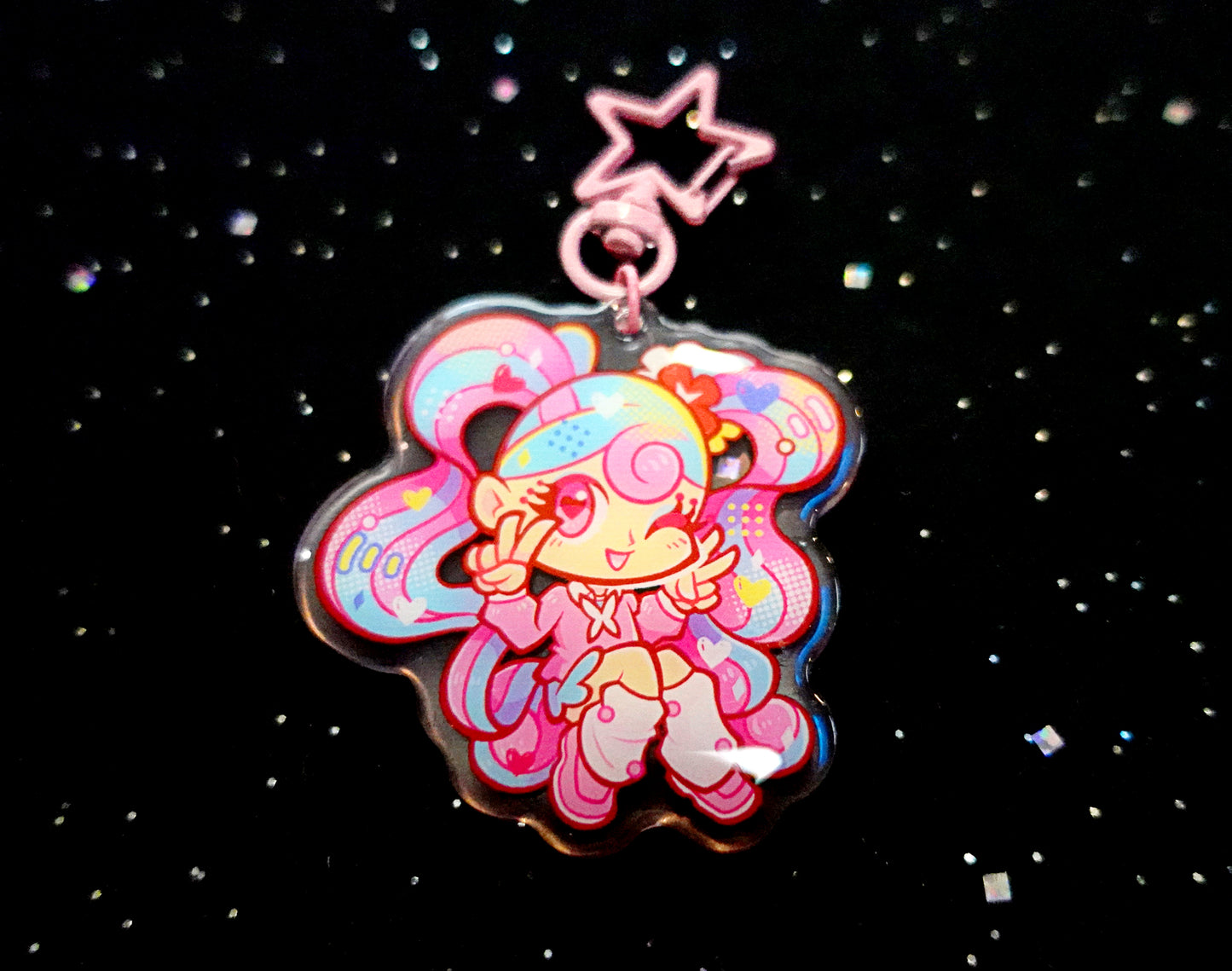 Fairy-Type Miku 2.5" Acrylic Charm