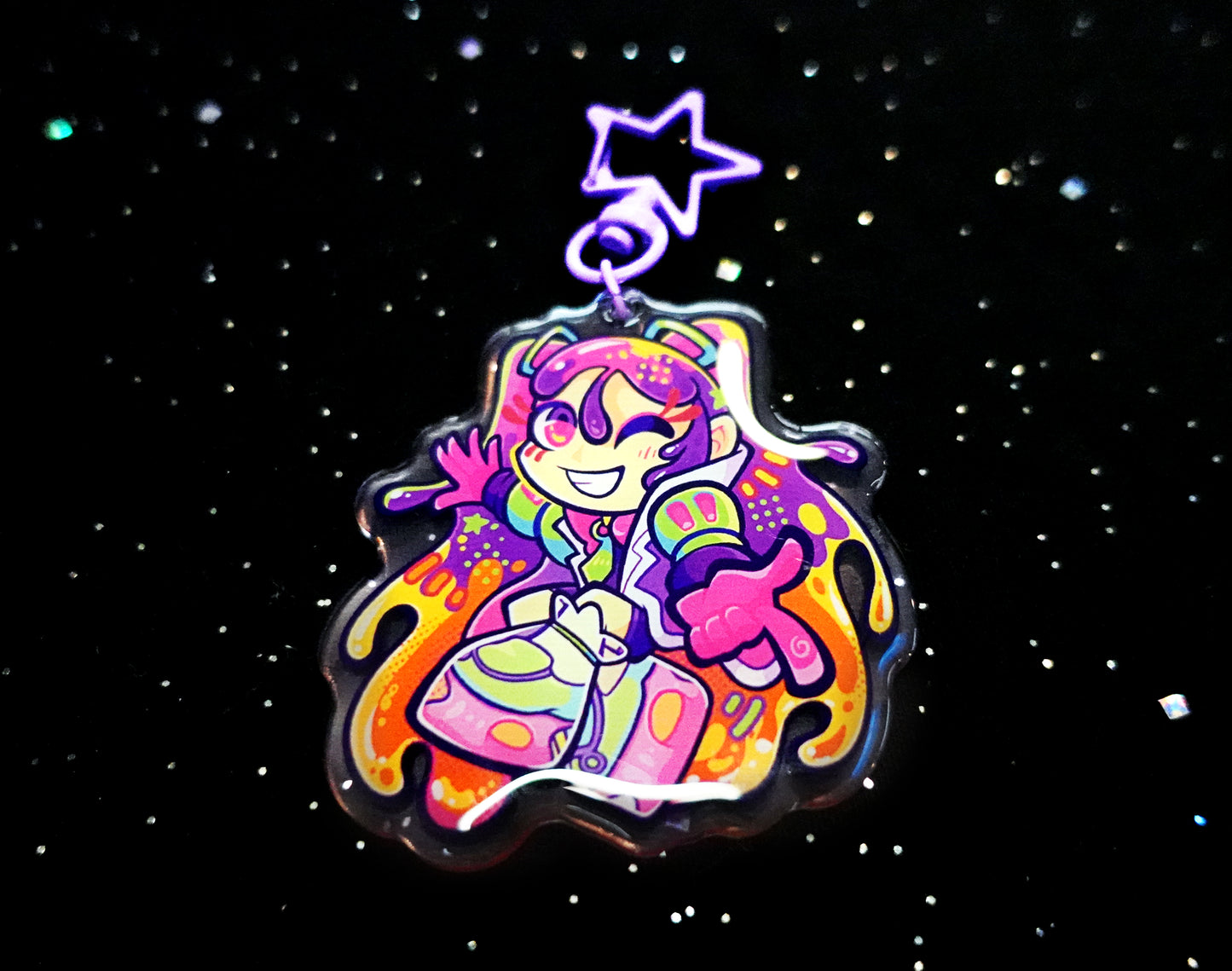 Poison-Type Miku 2.5" Acrylic Charm