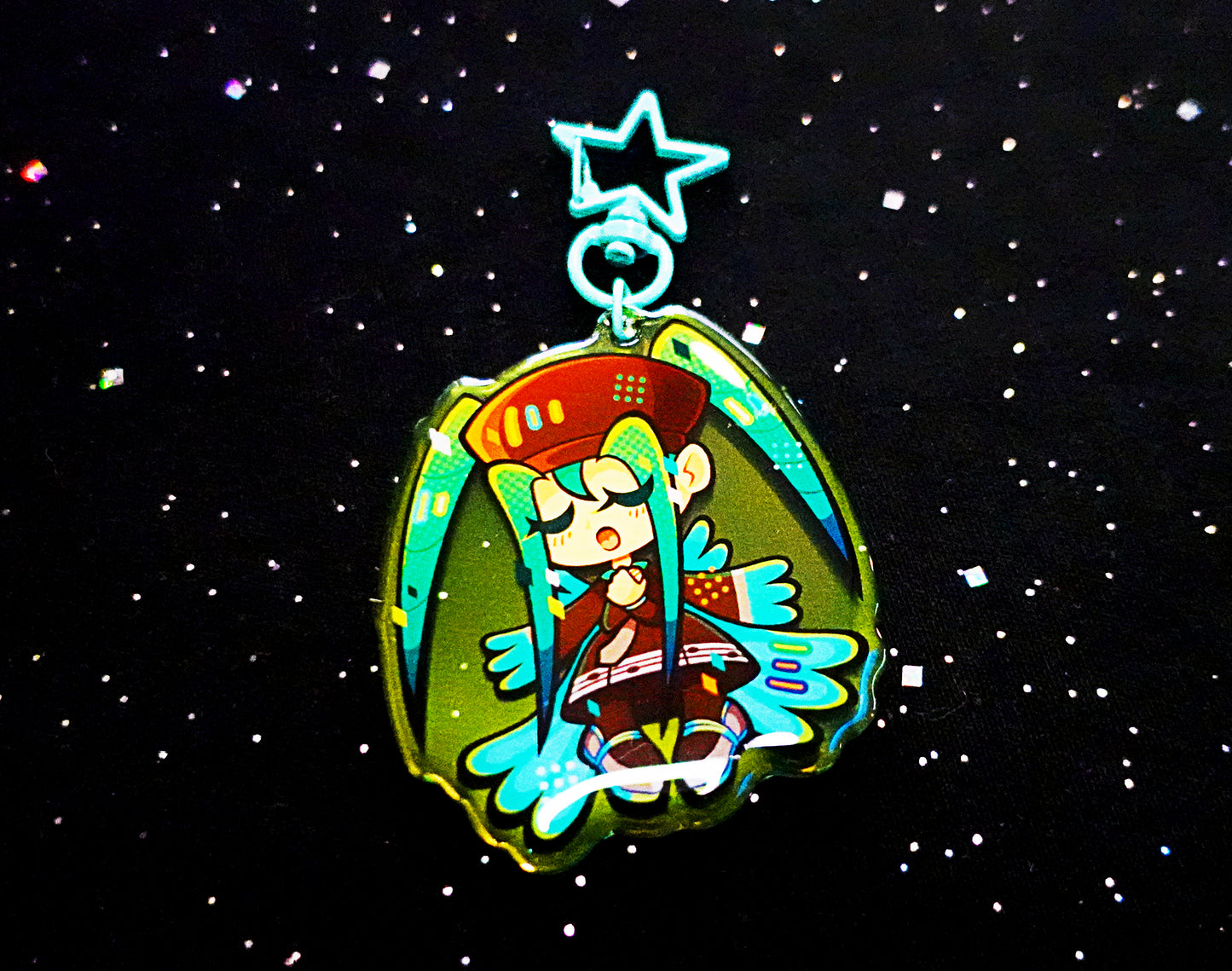 Bug-Type Miku 2.5" Acrylic Charm