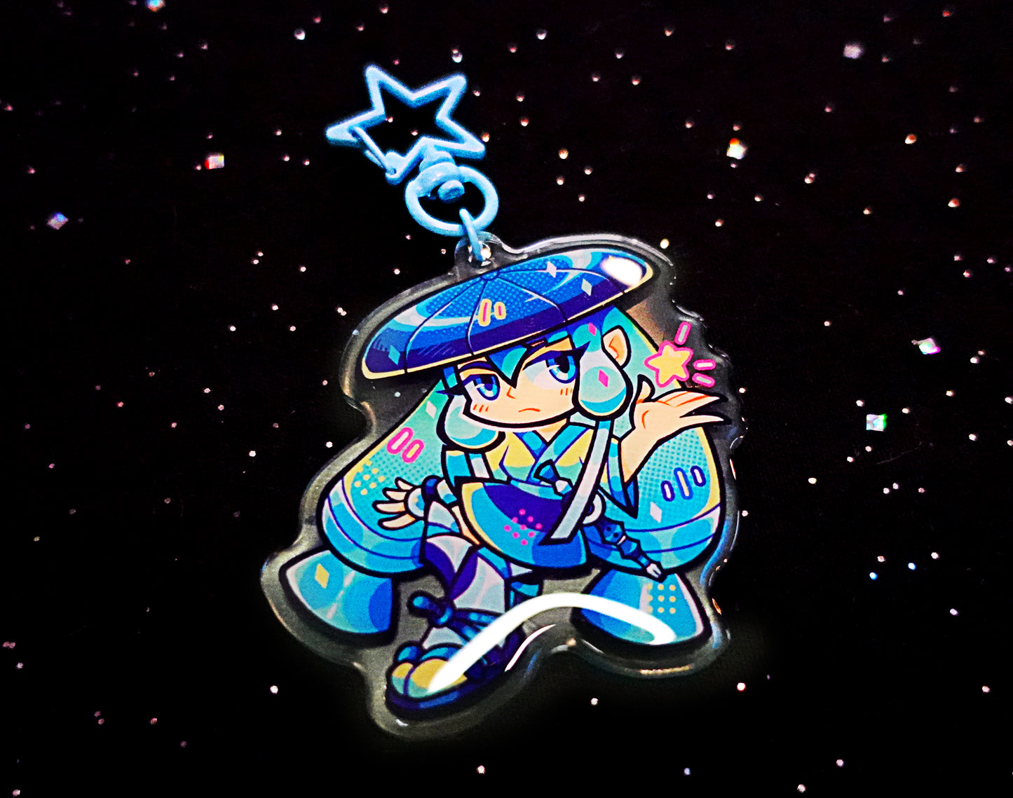 Steel-Type Miku 2.5" Acrylic Charm