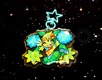 Grass-Type Miku 2.5" Acrylic Charm