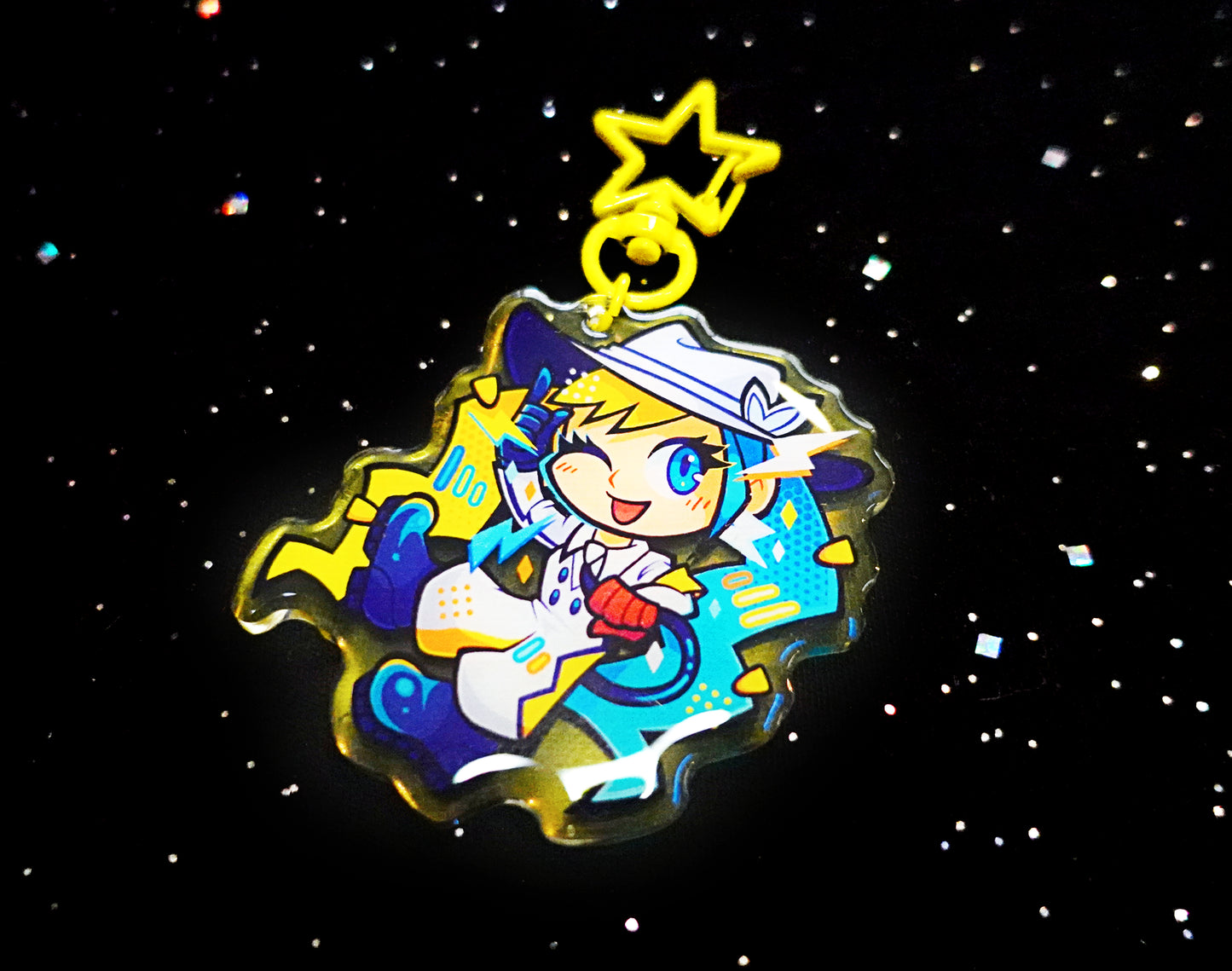 Electric-Type Miku 2.5" Acrylic Charm