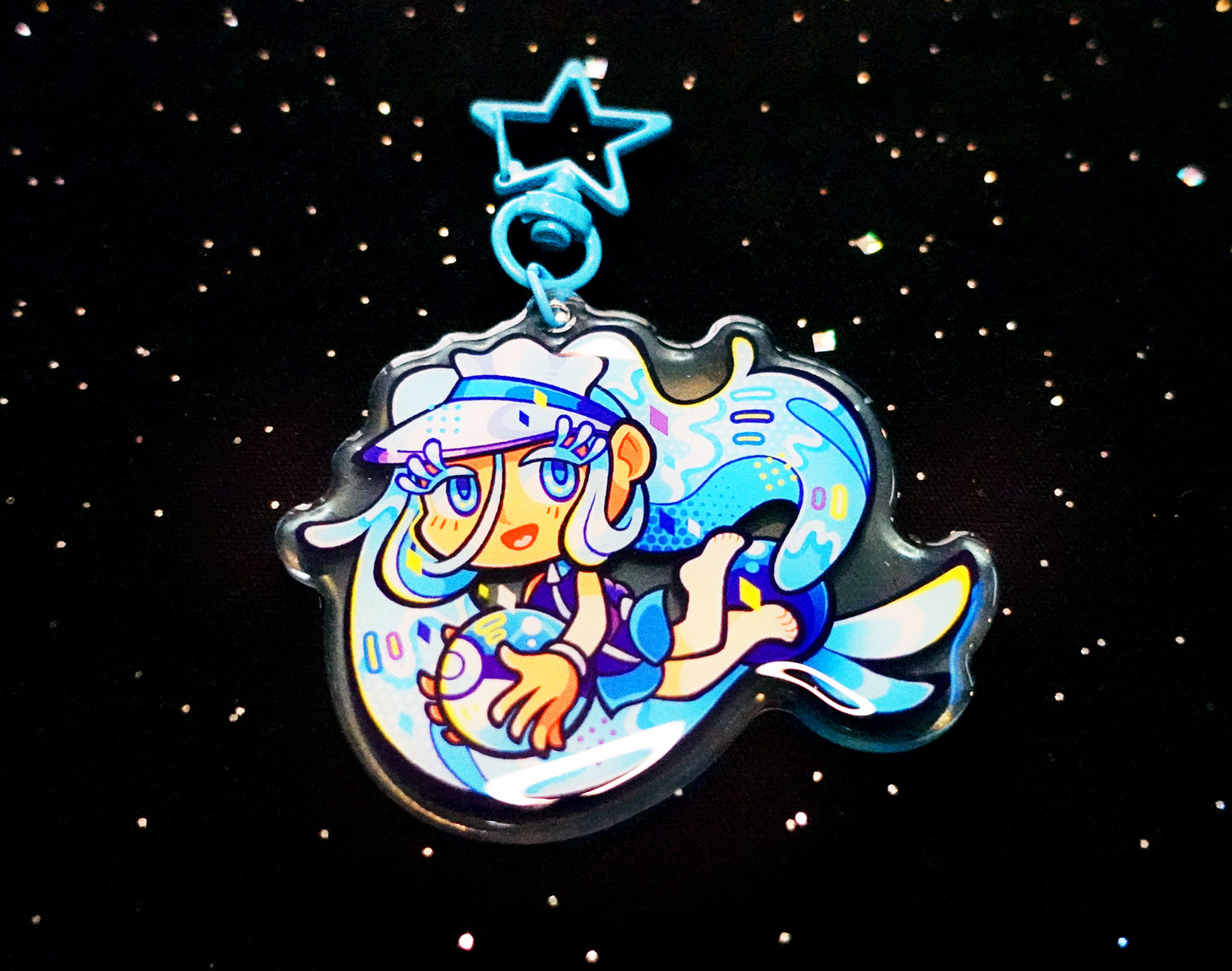 Water-Type Miku 2.5" Acrylic Charm