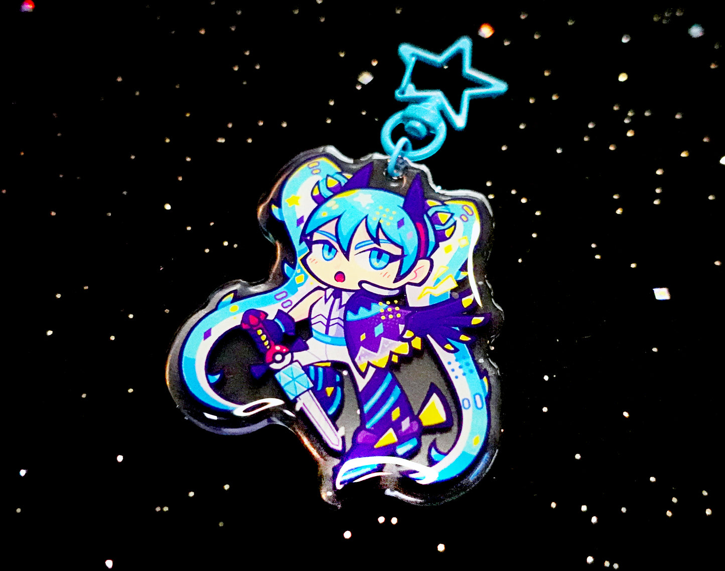 Dragon-Type Miku 2.5" Acrylic Charm