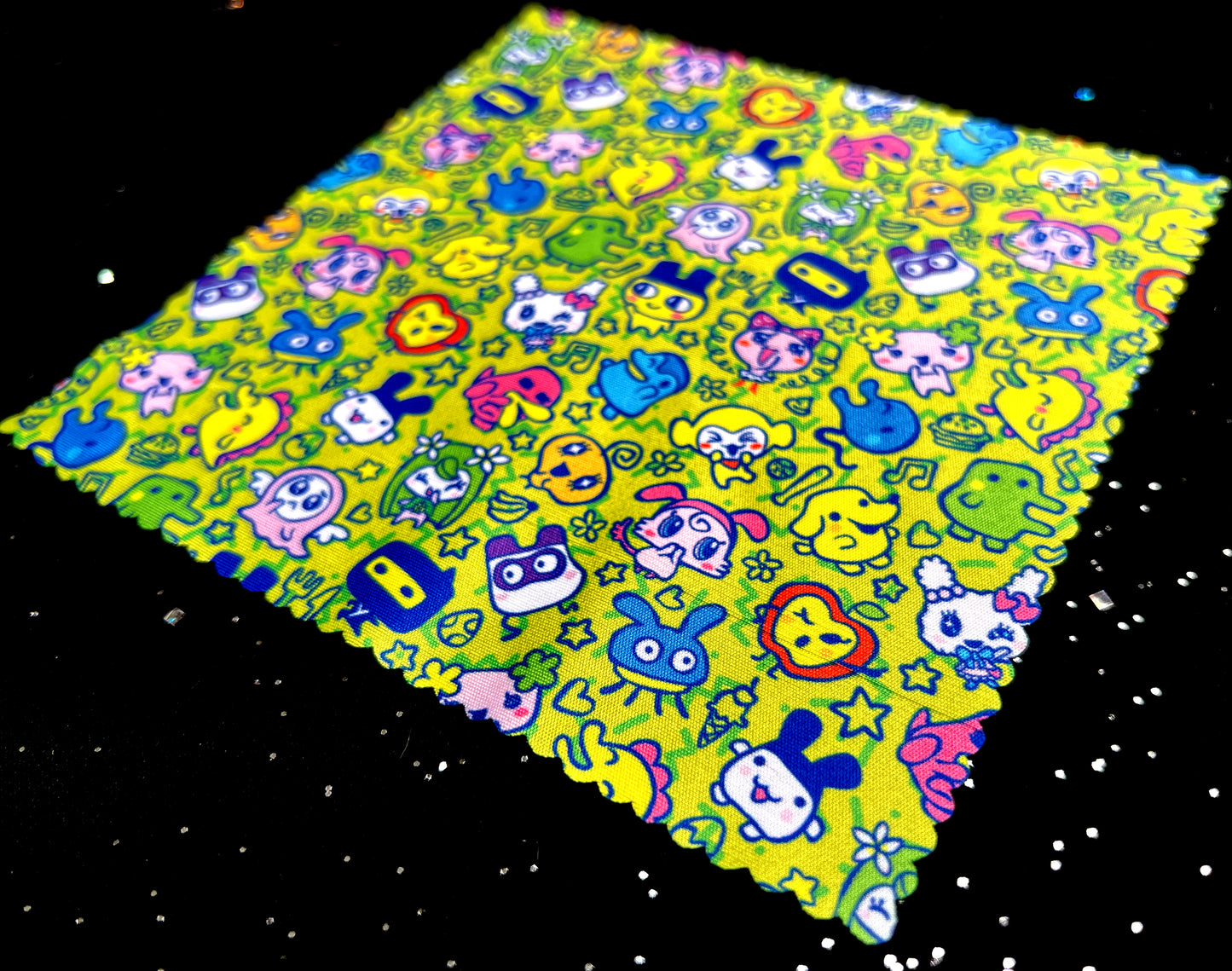 Tamagotchi Time Microfiber Cloth