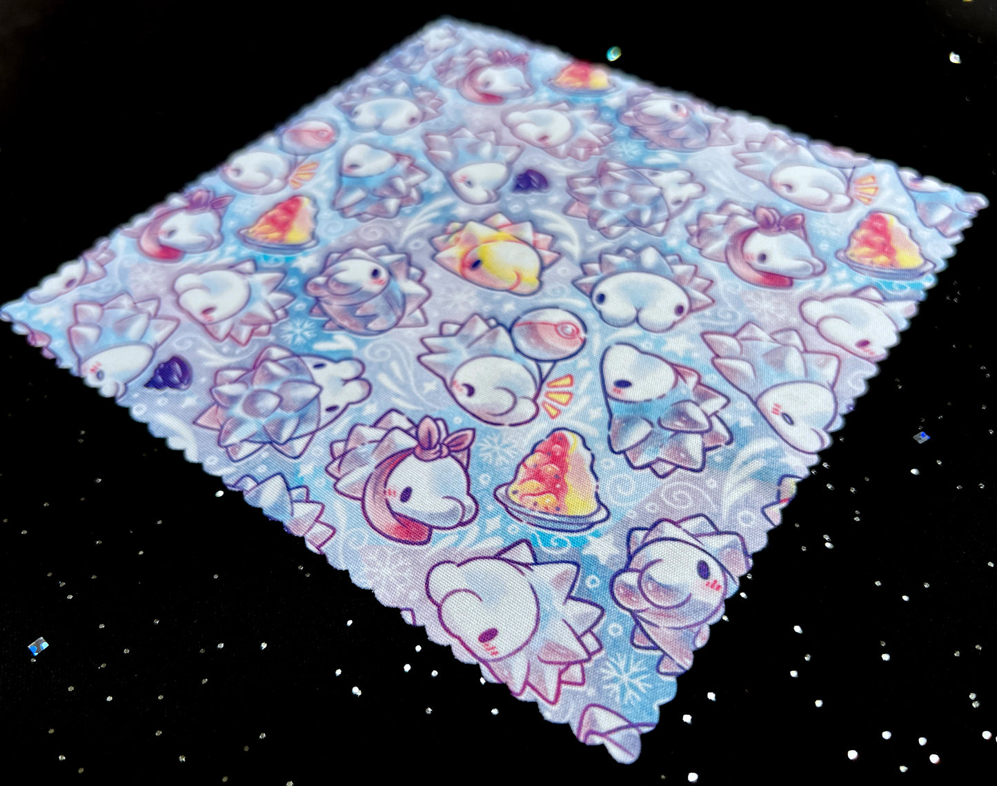 Snowy Snom Microfiber Cloth