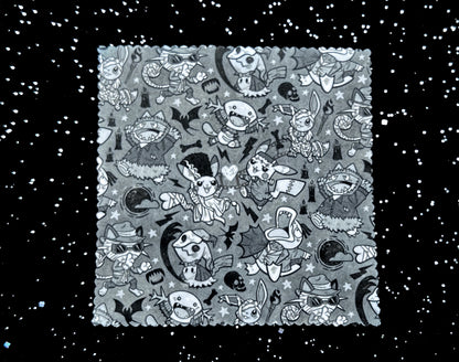 Monster Mash Microfiber Cloth