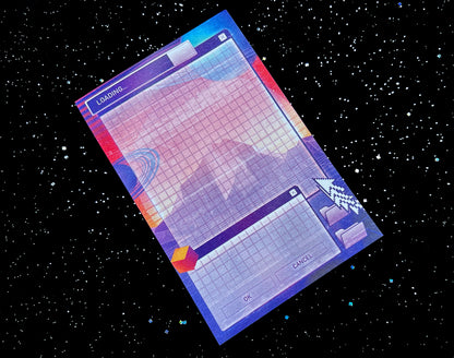 Synthwave Planner Pad