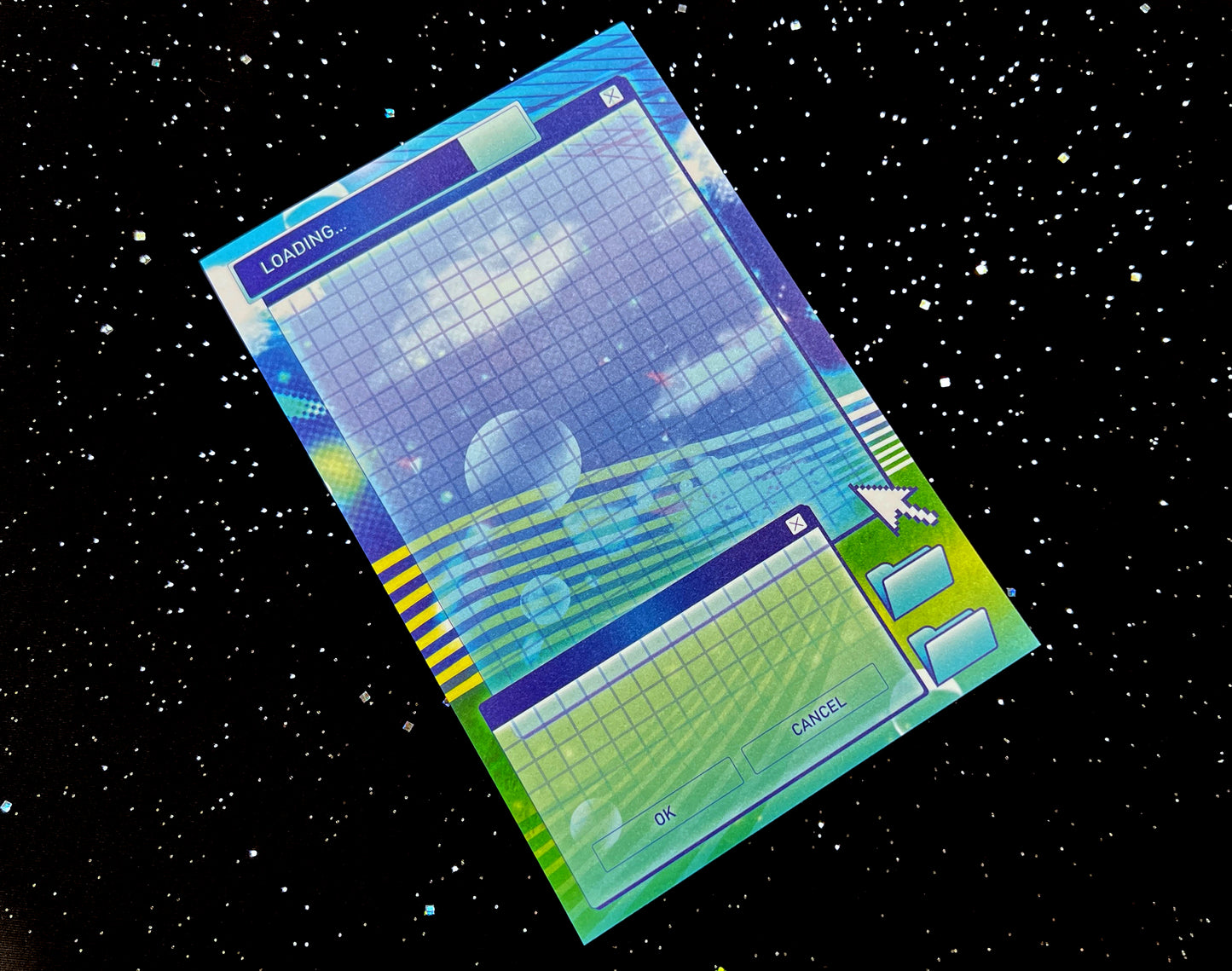 Frutiger Aero Planner Pad