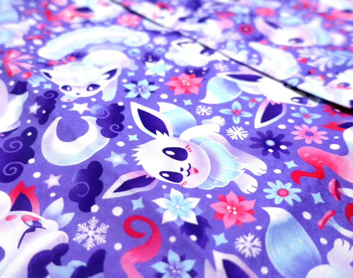 Snow Foxes Button Up Shirt