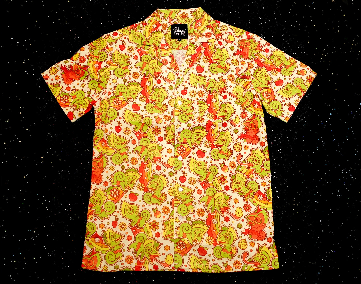 Kaleidoscopic Kecleon Button Up Shirt