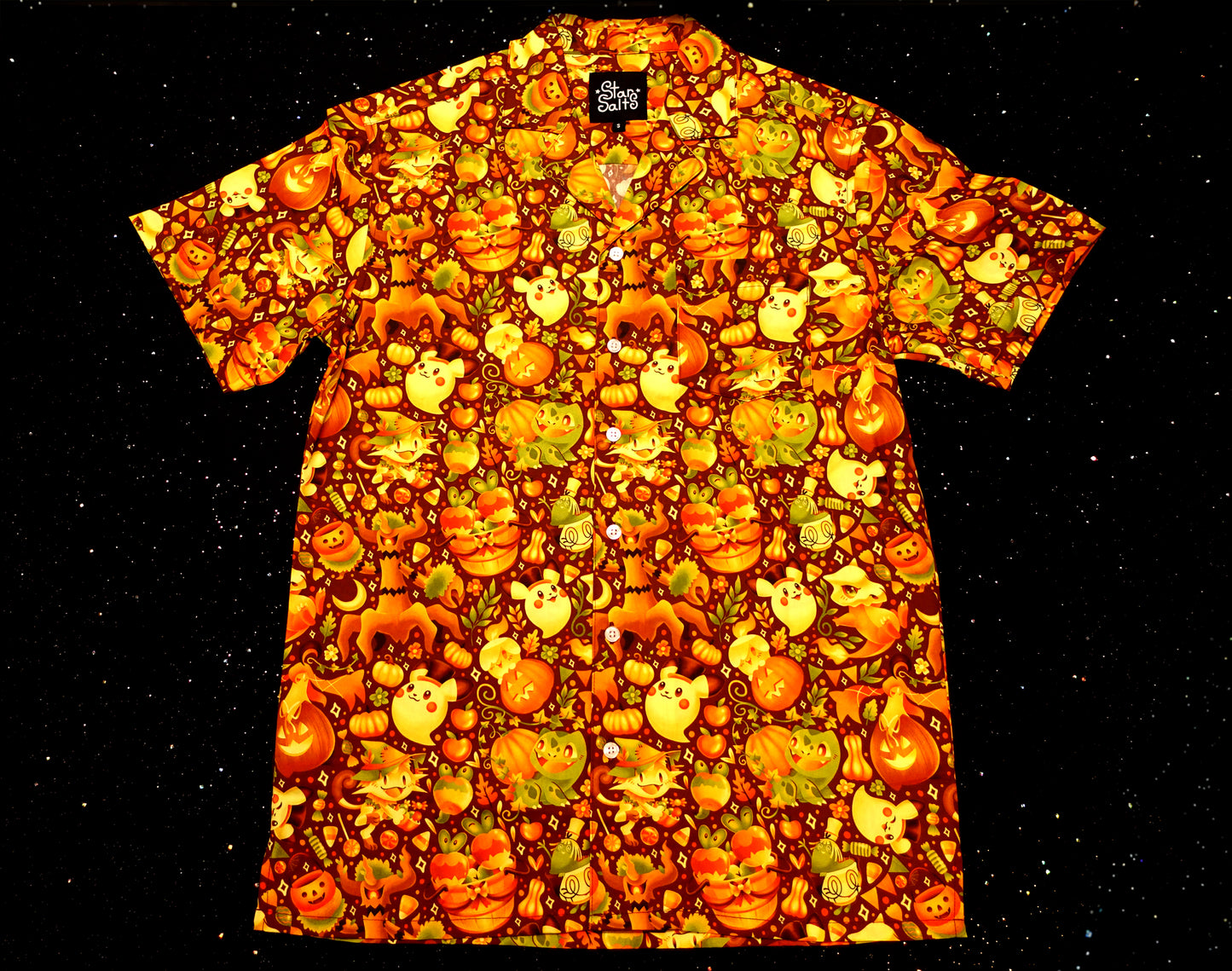 Haunted Harvest Button Up Shirt