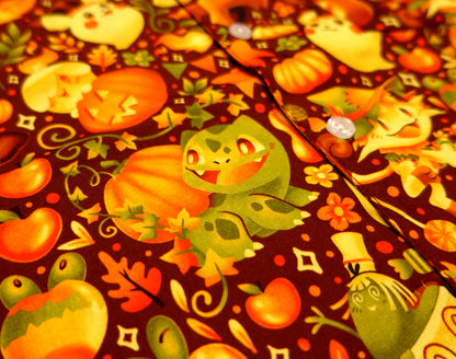 Haunted Harvest Button Up Shirt
