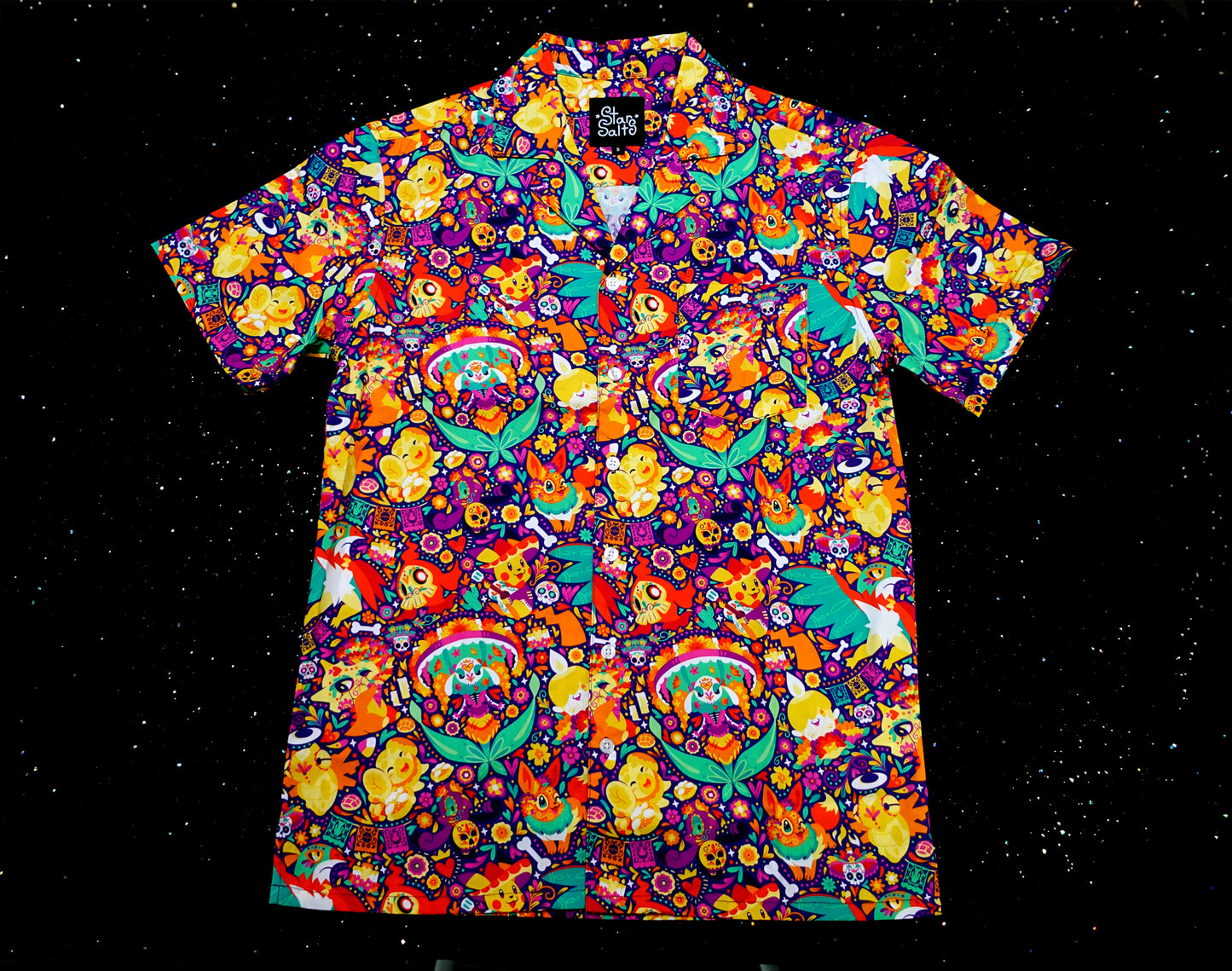 Día De Los Muertos Button Up Shirt