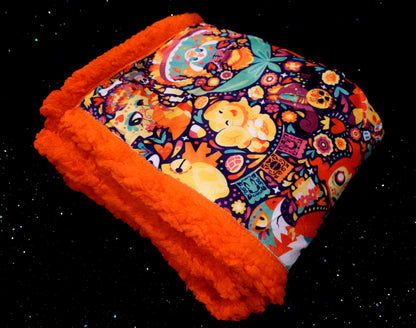 Día De Los Muertos Blanket