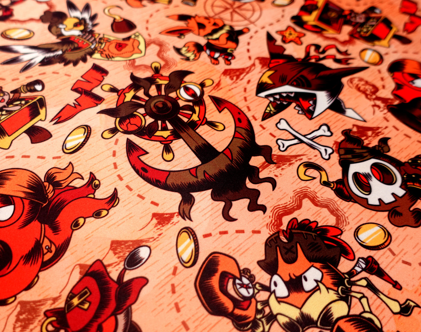 Poke’Pirates Jumbo Desk Mat