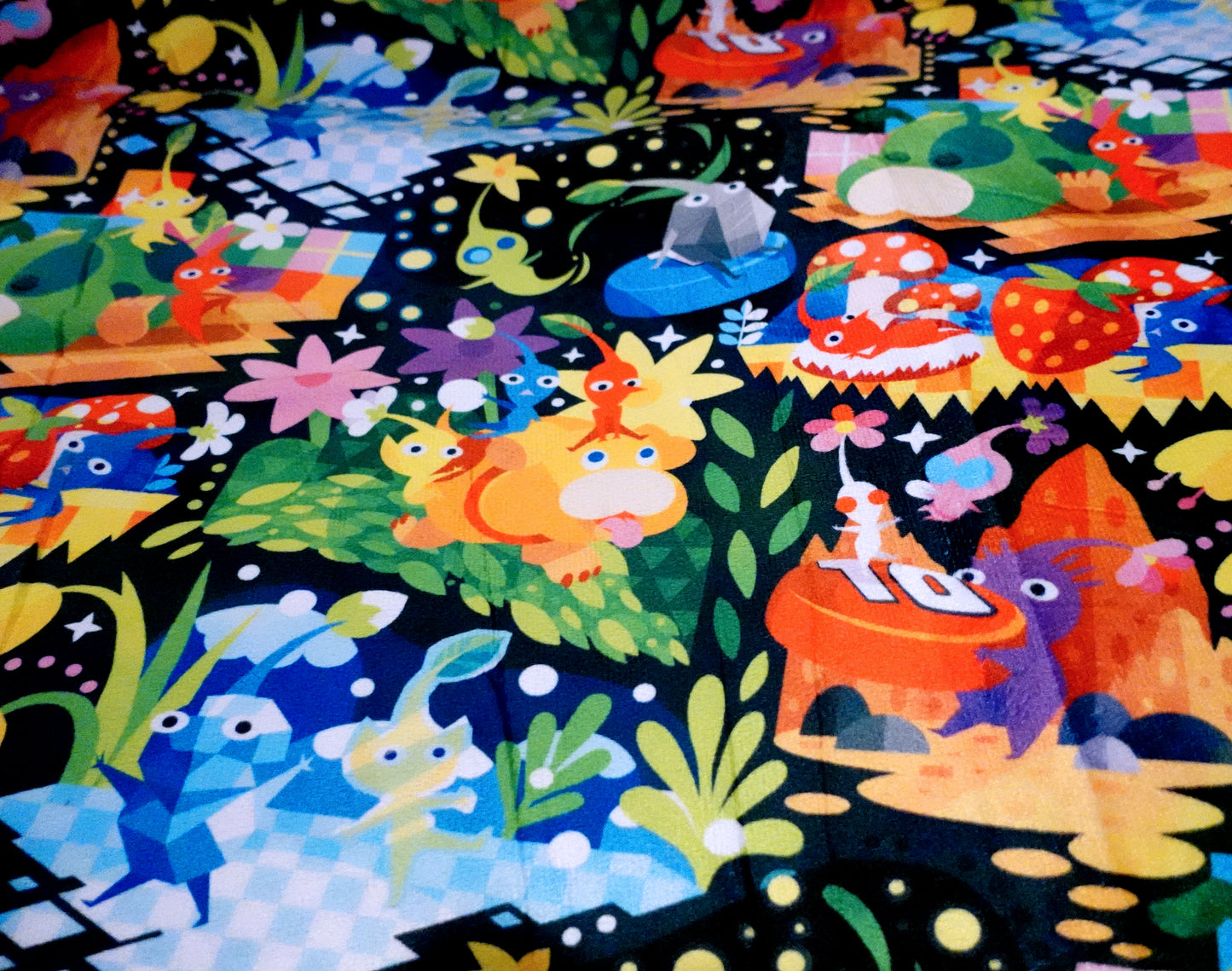Pikmin Garden Blanket