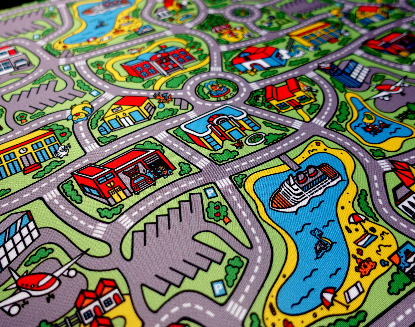 Poke'City Jumbo Desk Mat