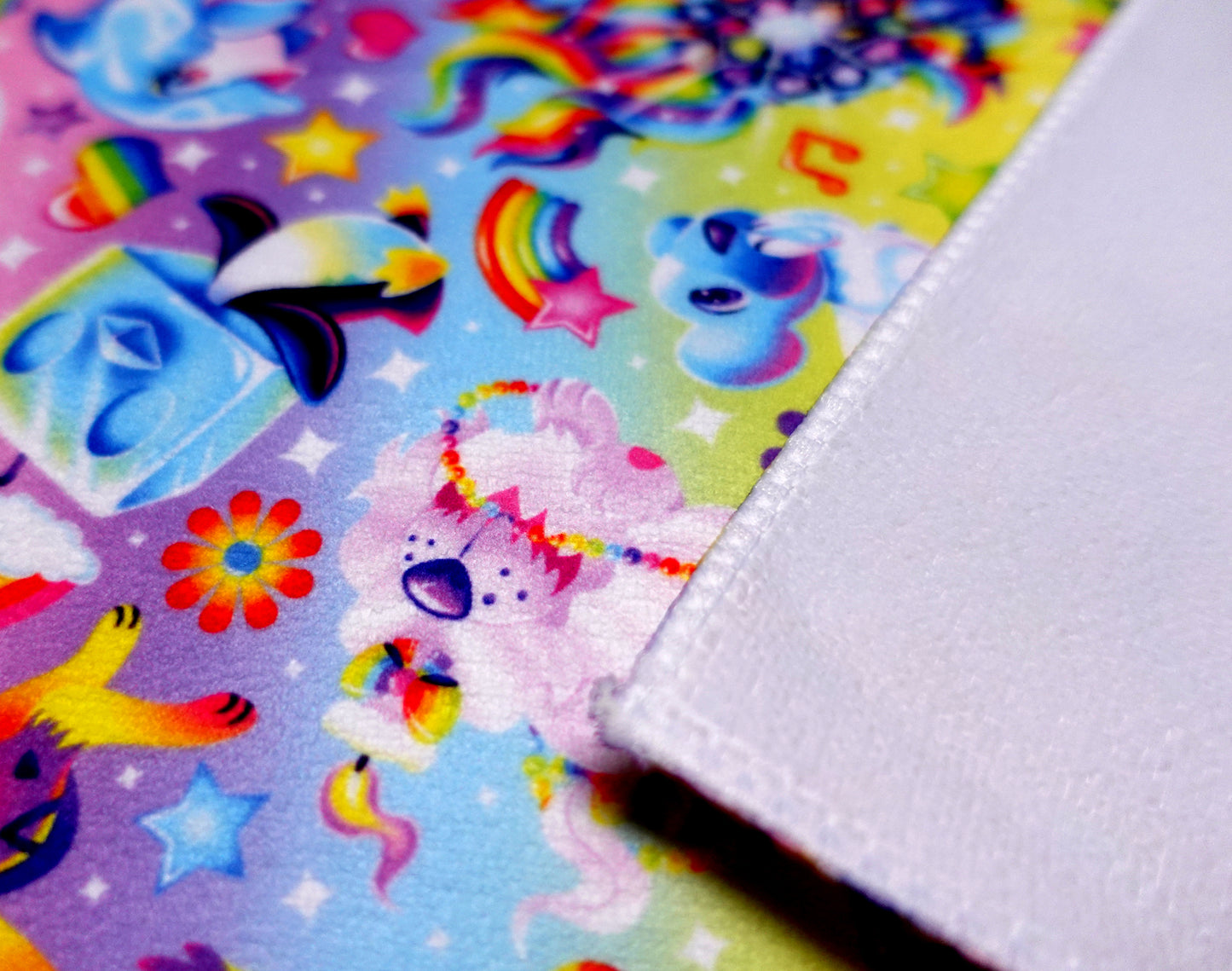 Rainbow Vibes Beach Towel