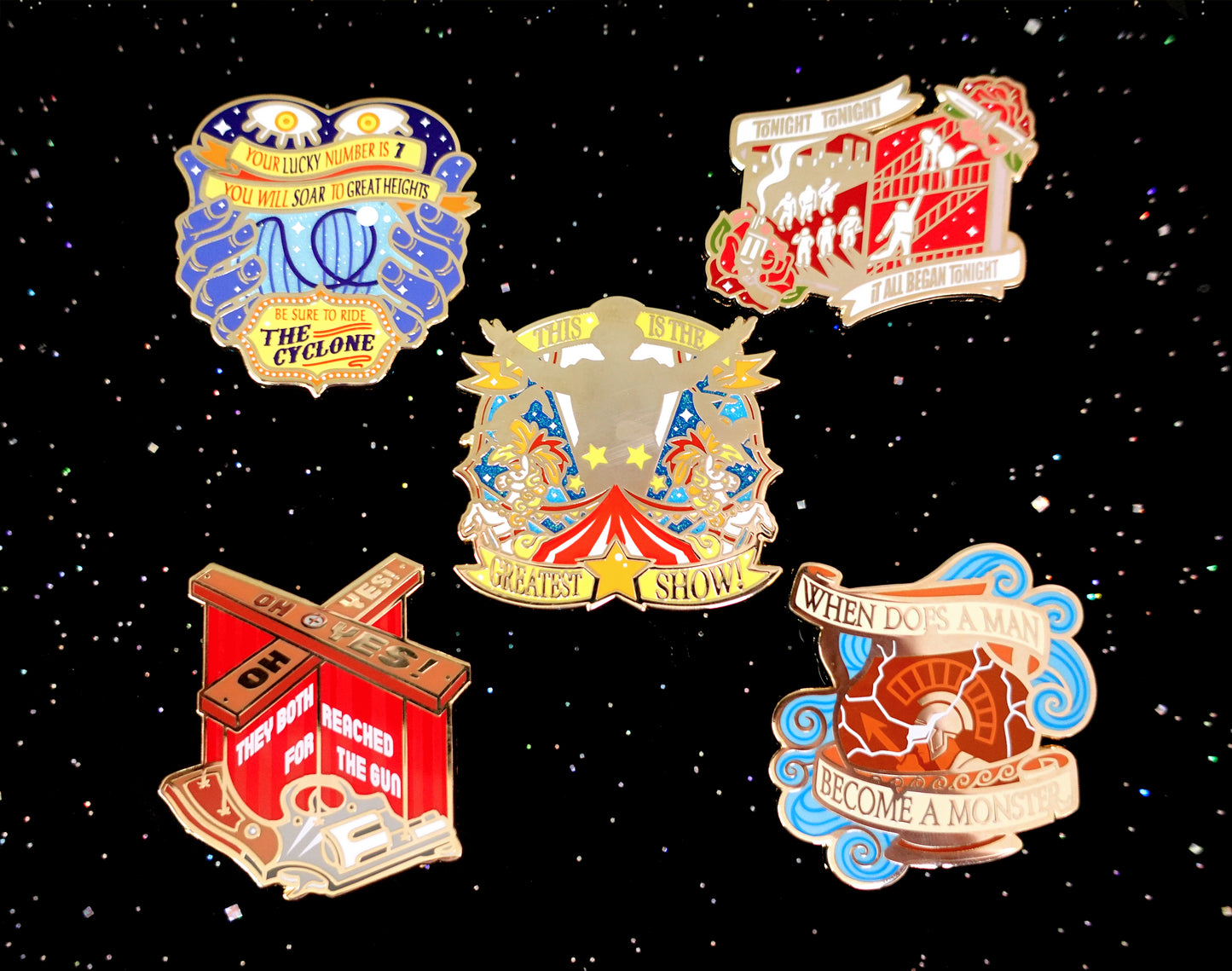Waitress Enamel Pin