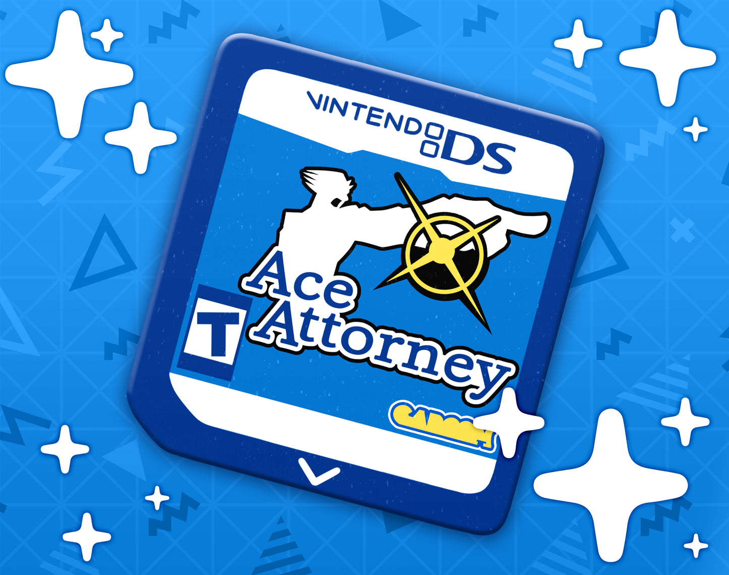 Ace Attorney (Phoenix) DS Dyed Enamel Pin
