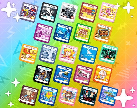 Full Set of DS Dyed Enamel Pins