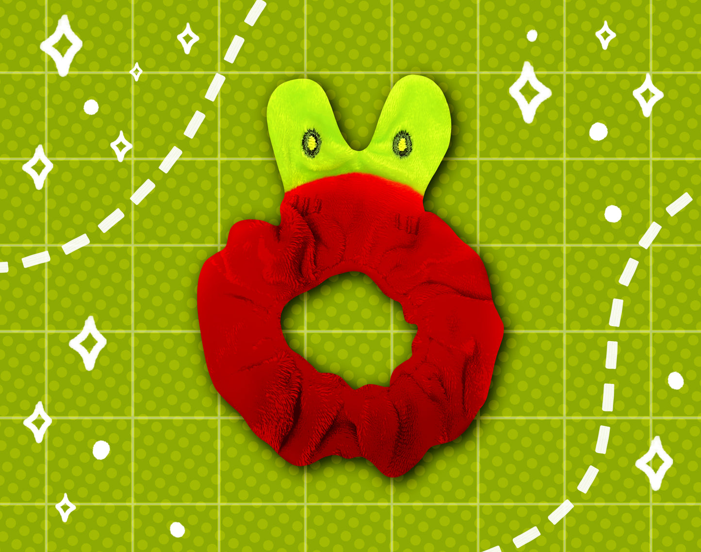 Applin Plush Scrunchie