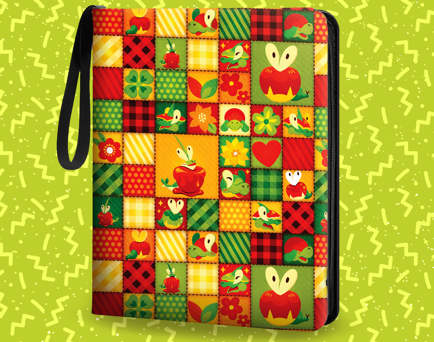 Applin Family 9-Pocket Trading Card Binder