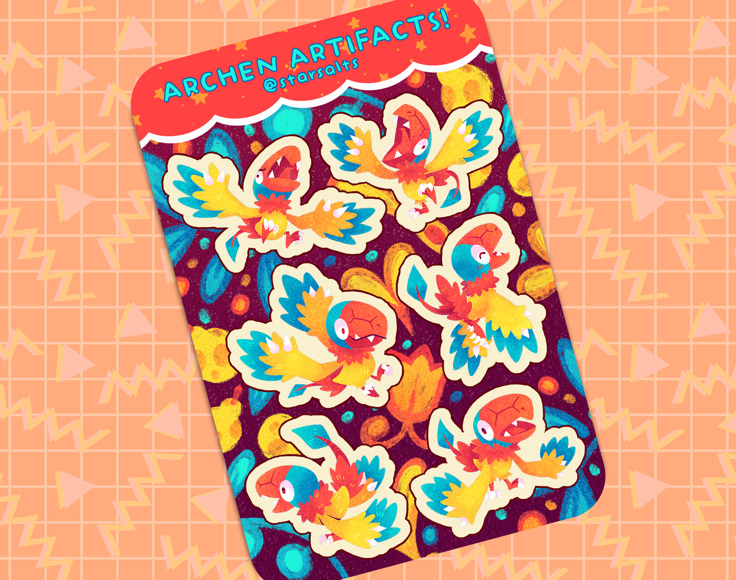 Archen Artifacts Sticker Sheet