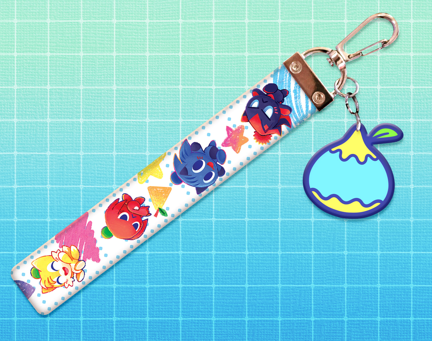 Chao Garden Lanyard Wristlet