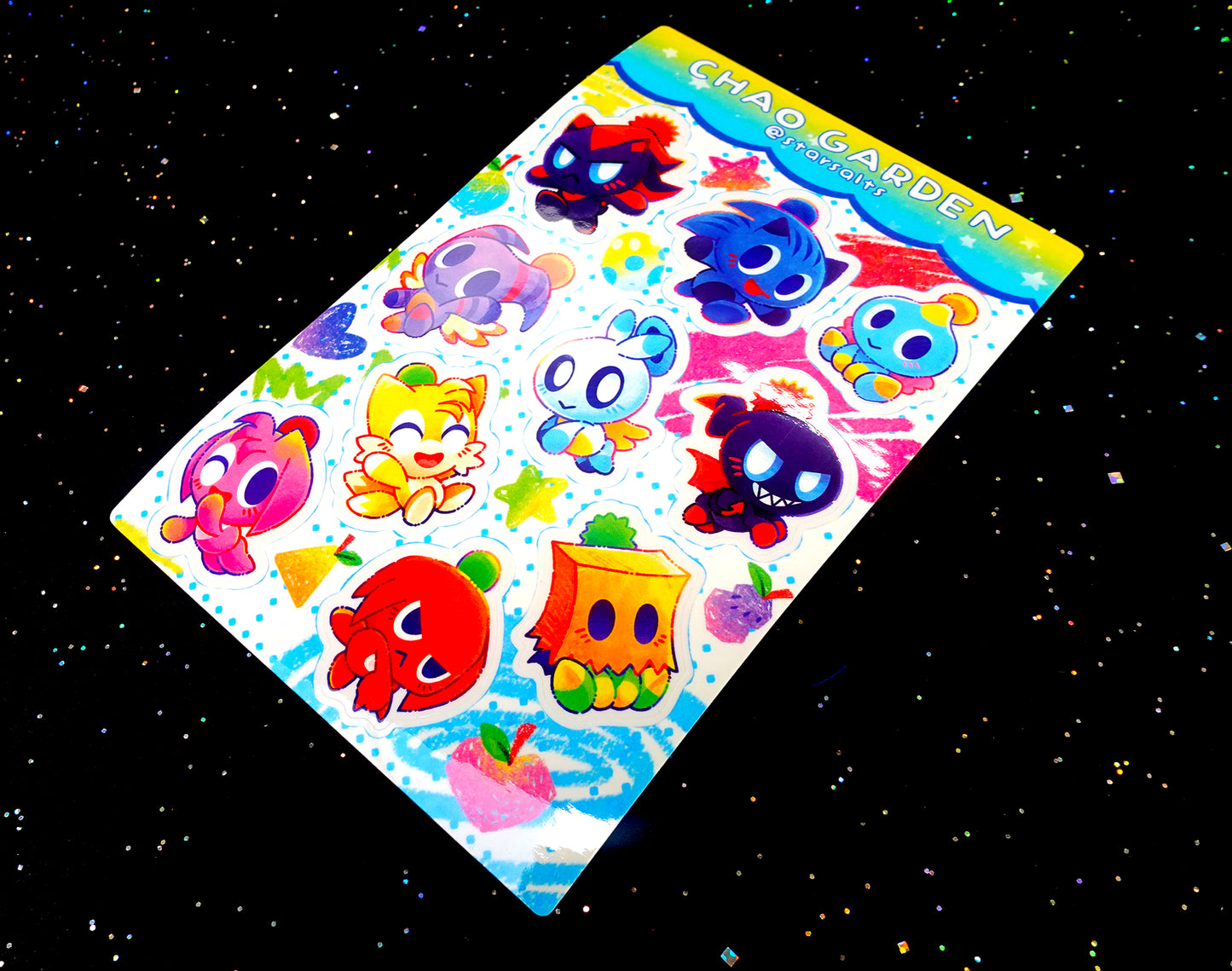 Chao Garden Sticker Sheet