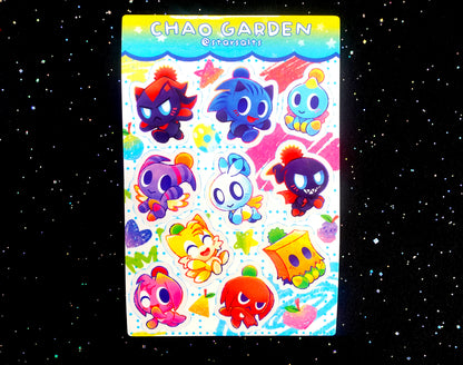 Chao Garden Sticker Sheet